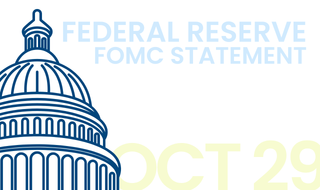 Federal Reserve Issues FOMC Statement | October 29, 2025 