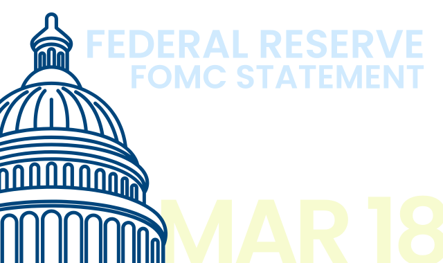 Federal Reserve Issues FOMC Statement | March 18, 2026 